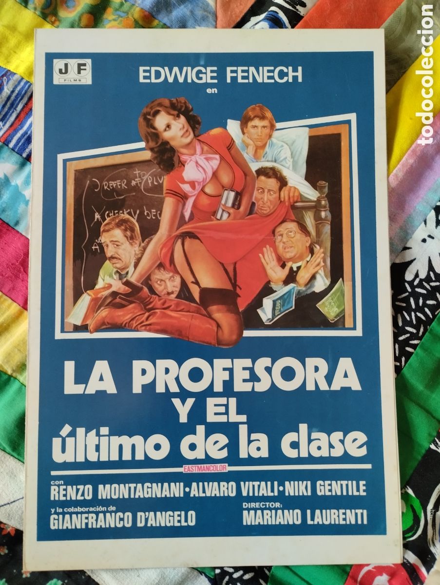 Cine: GUIA DOBLE - LA PROFESORA Y EL ULTIMO DE LA CLASE - EDWIGE FENECH
