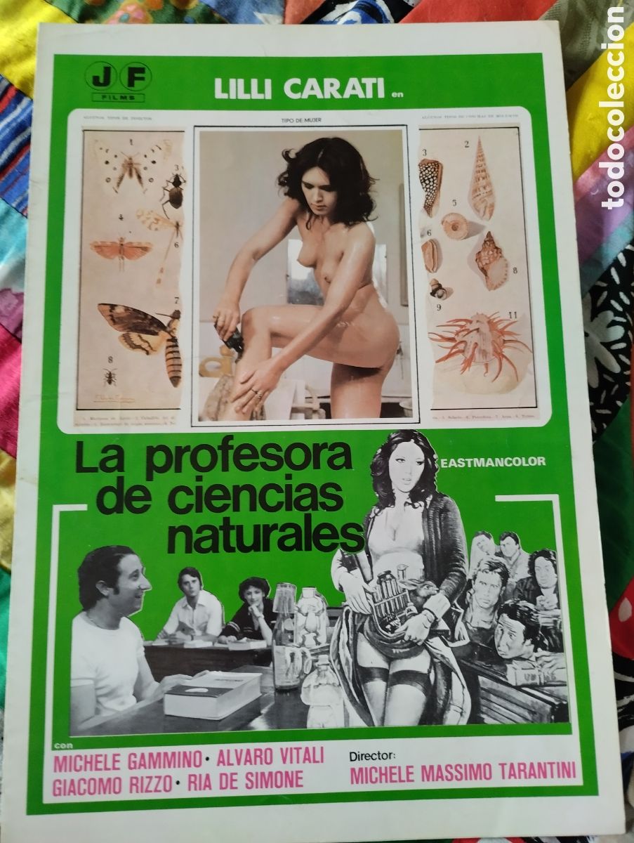 Cine: GUIA DOBLE - LA PROFESORA DE CIENCIAS NATURALES - LILLI CARATI