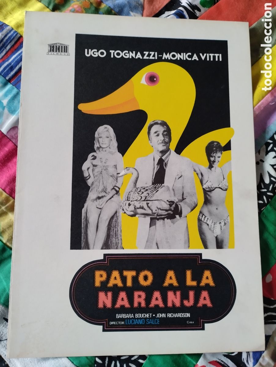 Cine: GUIA DOBLE - PATO A LA NARANJA - BARBARA BOUCHET
