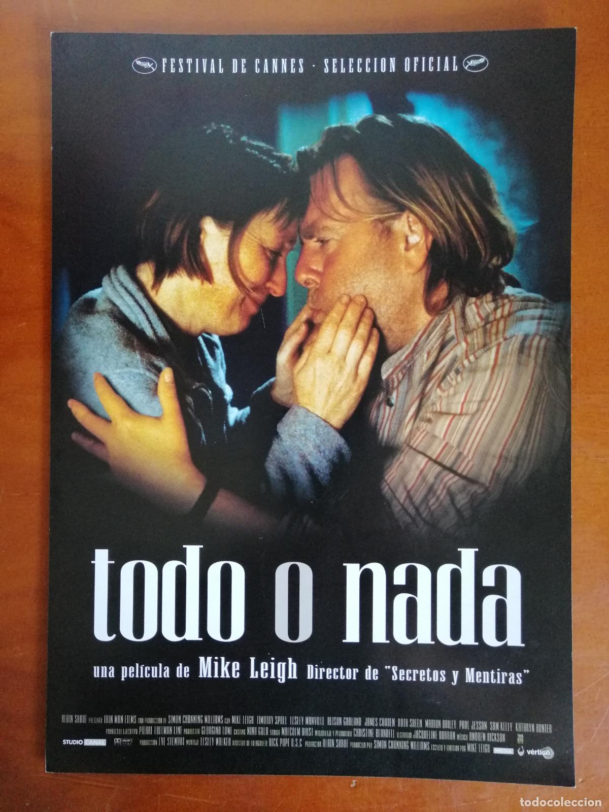 Cin&eacute;ma: G10658 TODO O NADA-SENCILLO