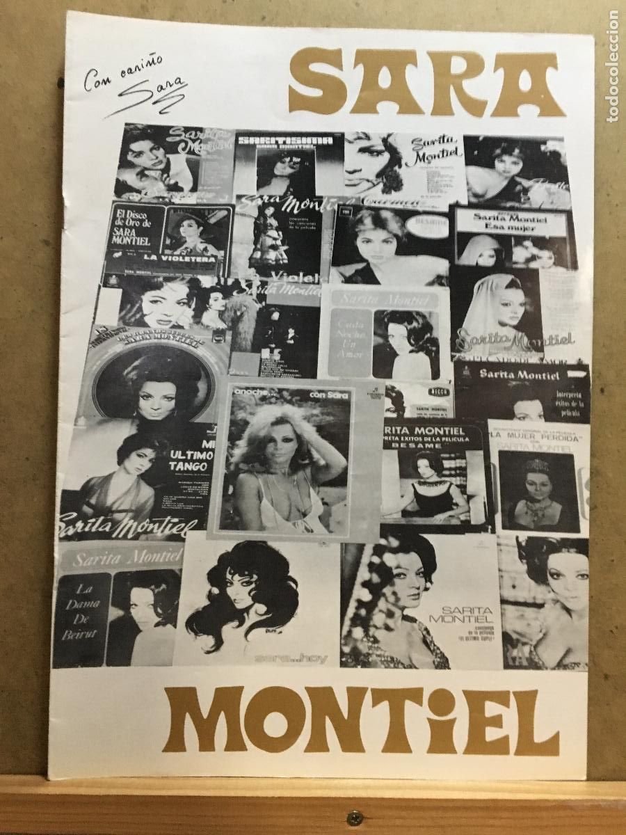 Cine: AEV70 SARA MONTIEL GUIA PUBLICITARIA LIBRITO