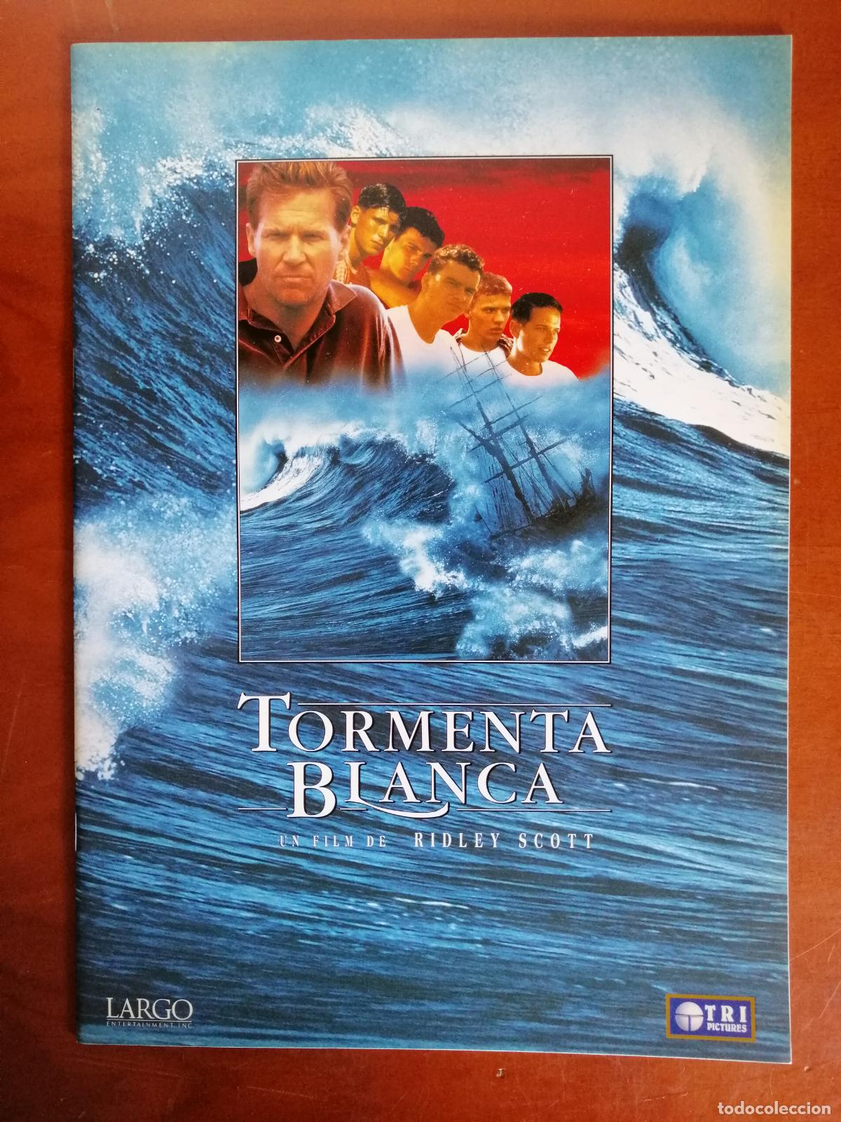 Cine: G10706 TORMENTA BLANCA-LIBRO 24 PAGINAS