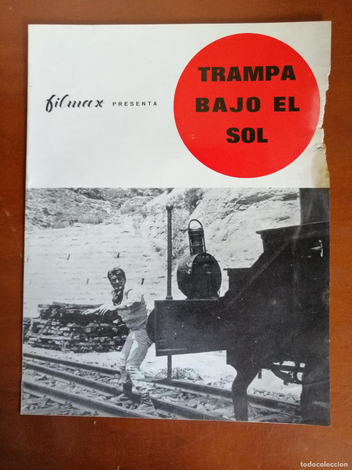 Cine: G10749 TRAMPA BAJO EL SOL-LIBRO 8 PAGINAS