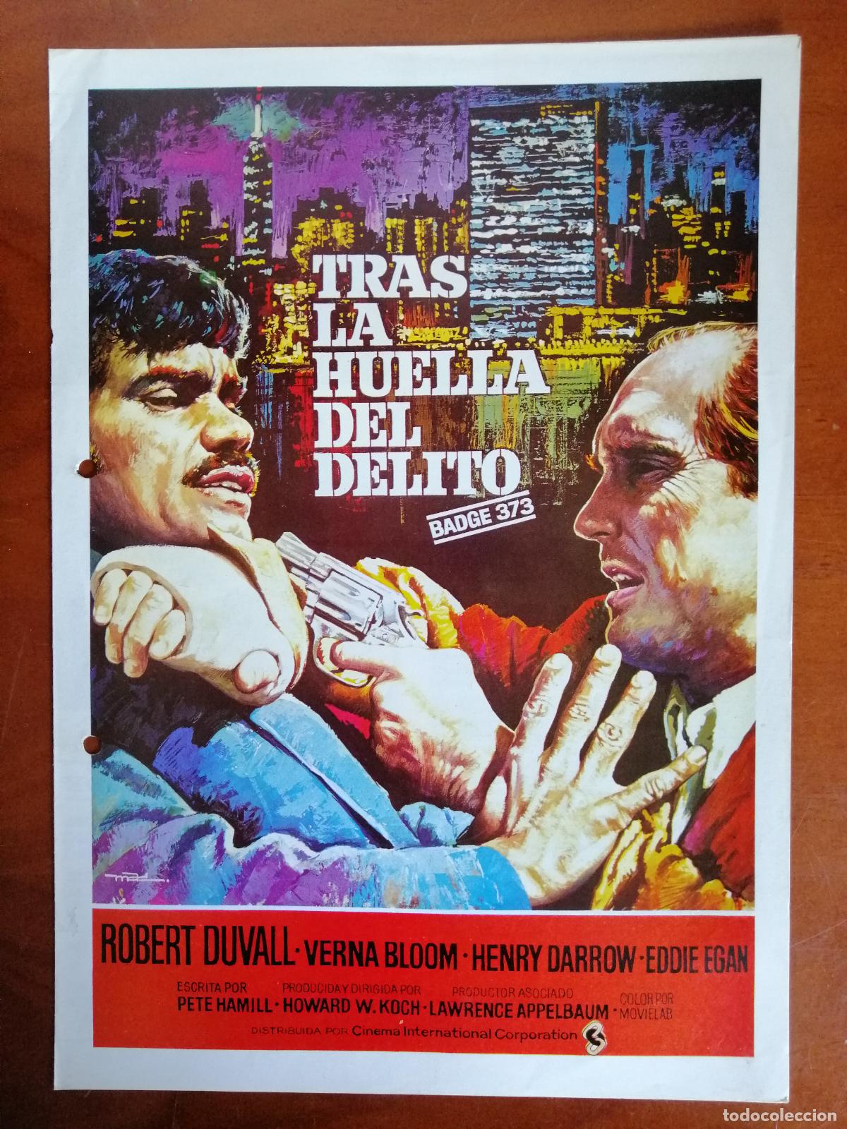 Cine: G10763 TRAS LA HUELLA DEL DELITO (BADGE 373)-DOBLE