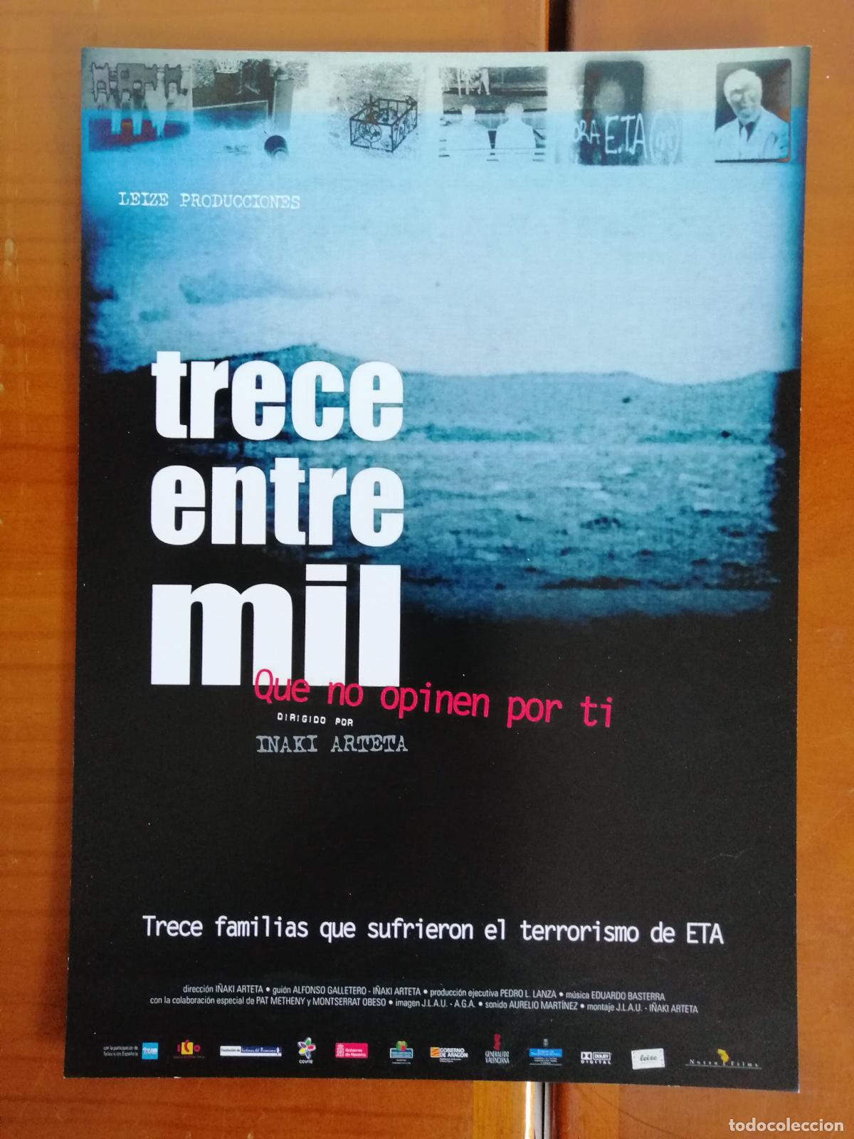 Cine: G10771 TRECE ENTRE MIL (QUE NO OPINEN POR TI)-SENCILLO