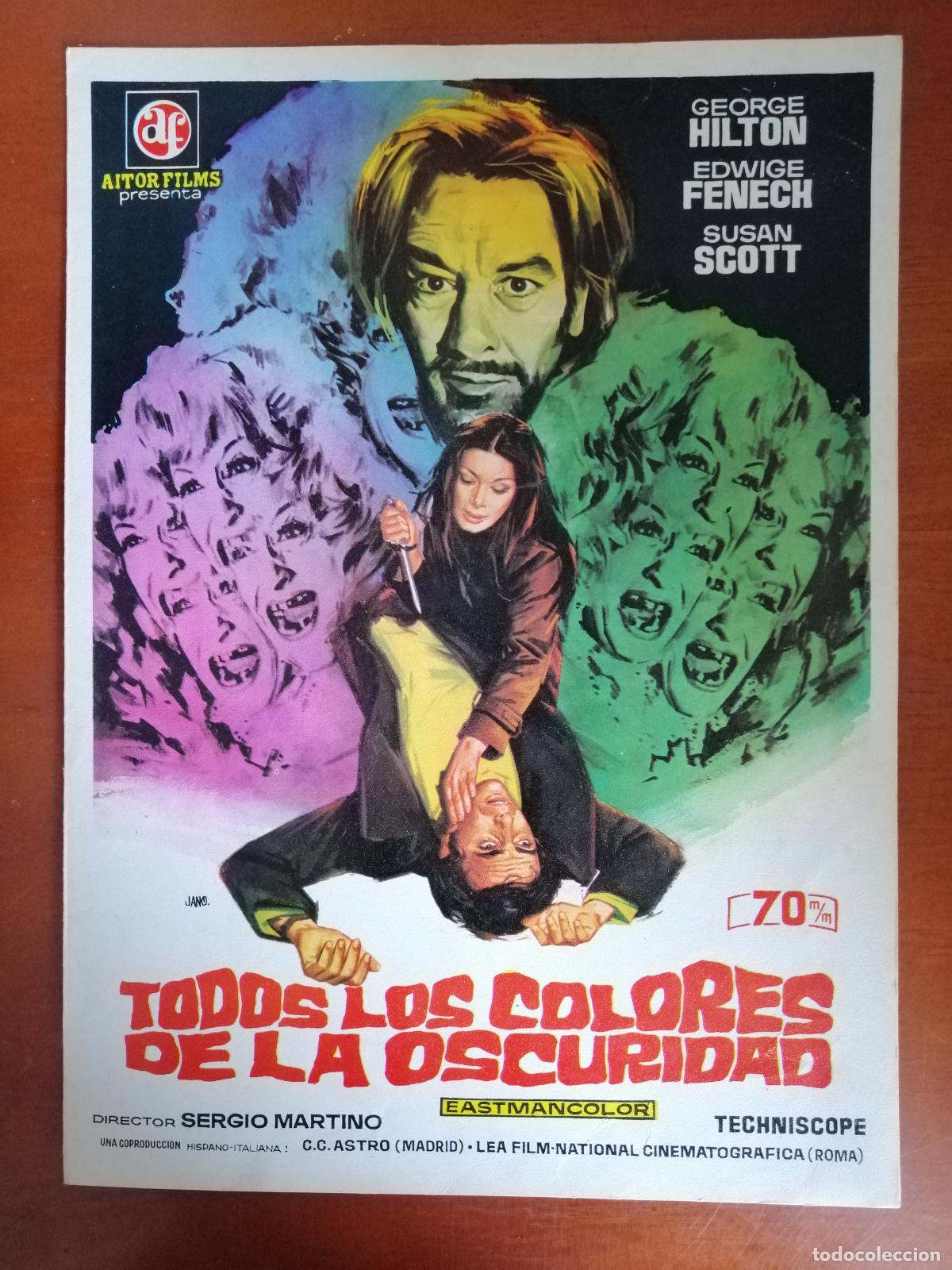 Cine: G10677 TODOS LOS COLORES DE LA OSCURIDAD-DOBLE