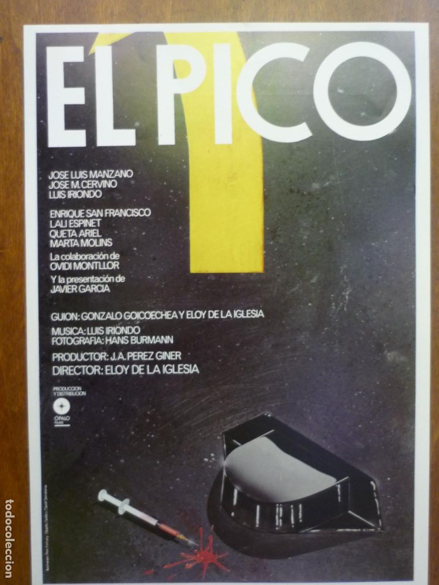 Cinema: el pico - guia publicitaria original - eloy de la iglesia jose luis manzano cine quinqui opalo films