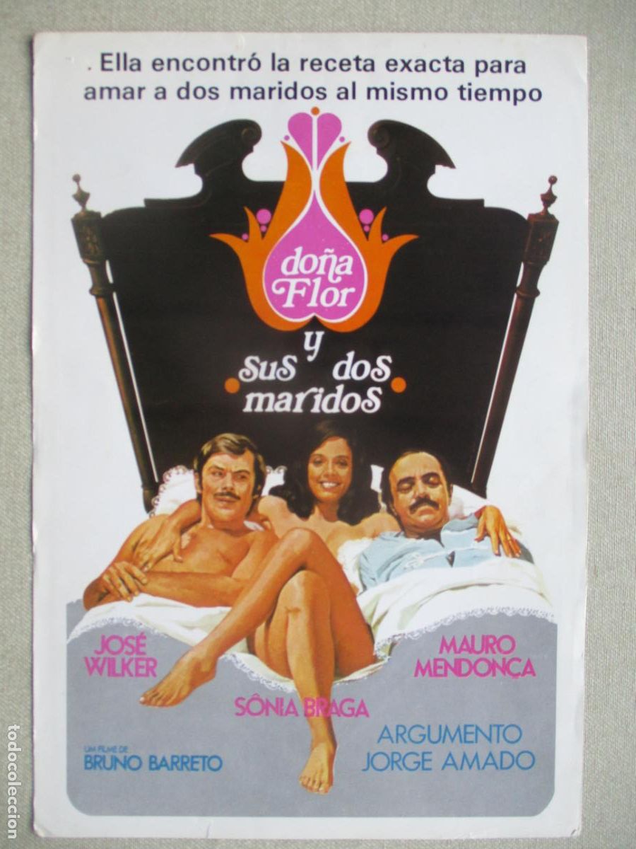 Cine: DO&Ntilde;A FLOR Y SUS DOS MARIDOS. GUIA ORIGINAL ESTRENO. PEDIDO MINIMO EN GUIAS 10 EUROS.