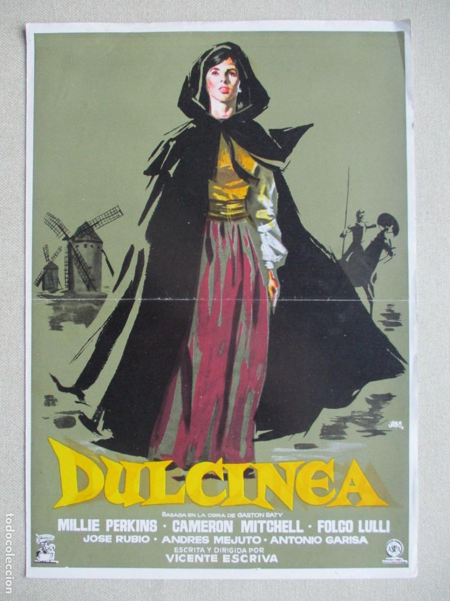 Cine: DULCINEA. GUIA ORIGINAL ESTRENO. PEDIDO MINIMO EN GUIAS 10 EUROS.