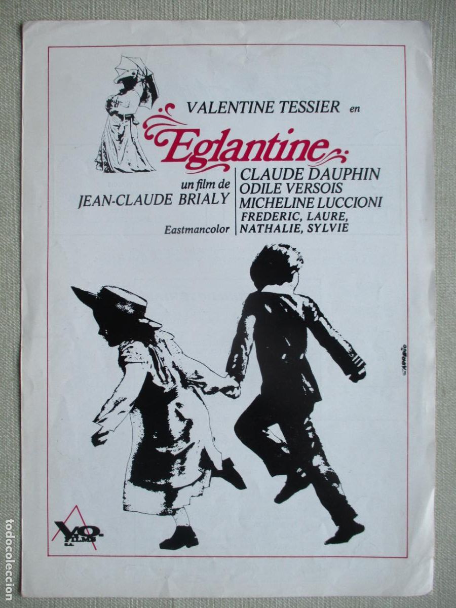 Cine: EGLANTINE. GUIA ORIGINAL ESTRENO. PEDIDO MINIMO EN GUIAS 10 EUROS.