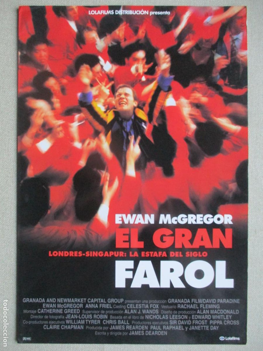 Cine: EL GRAN FAROL. GUIA ORIGINAL ESTRENO (DESPLEGABLE). PEDIDO MINIMO EN GUIAS 10 EUROS.