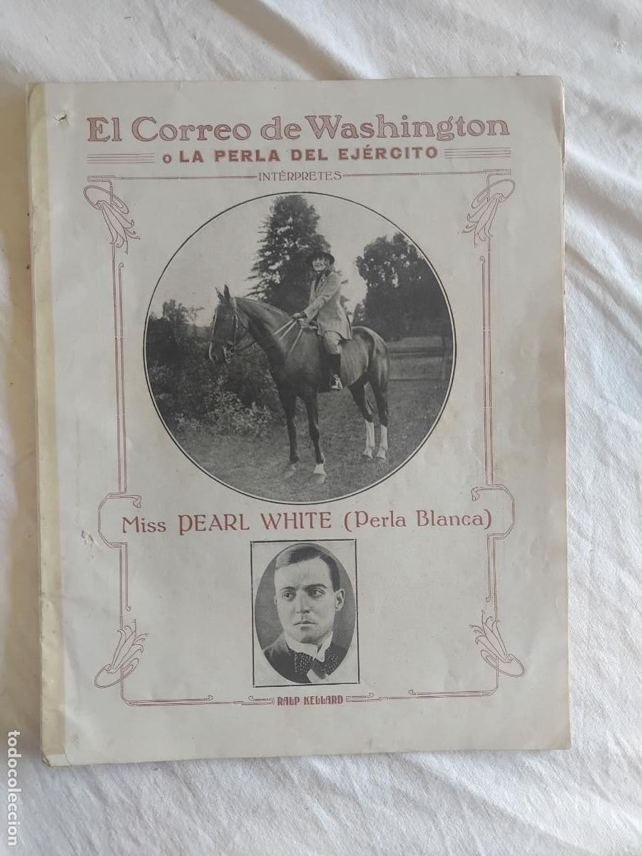 Cine: EL CORREO DEWASHINGTON O LA PERLA DEL EJERCITO. GUIA CINEMATOGRAFICA DE LA PELICULA MUDA.