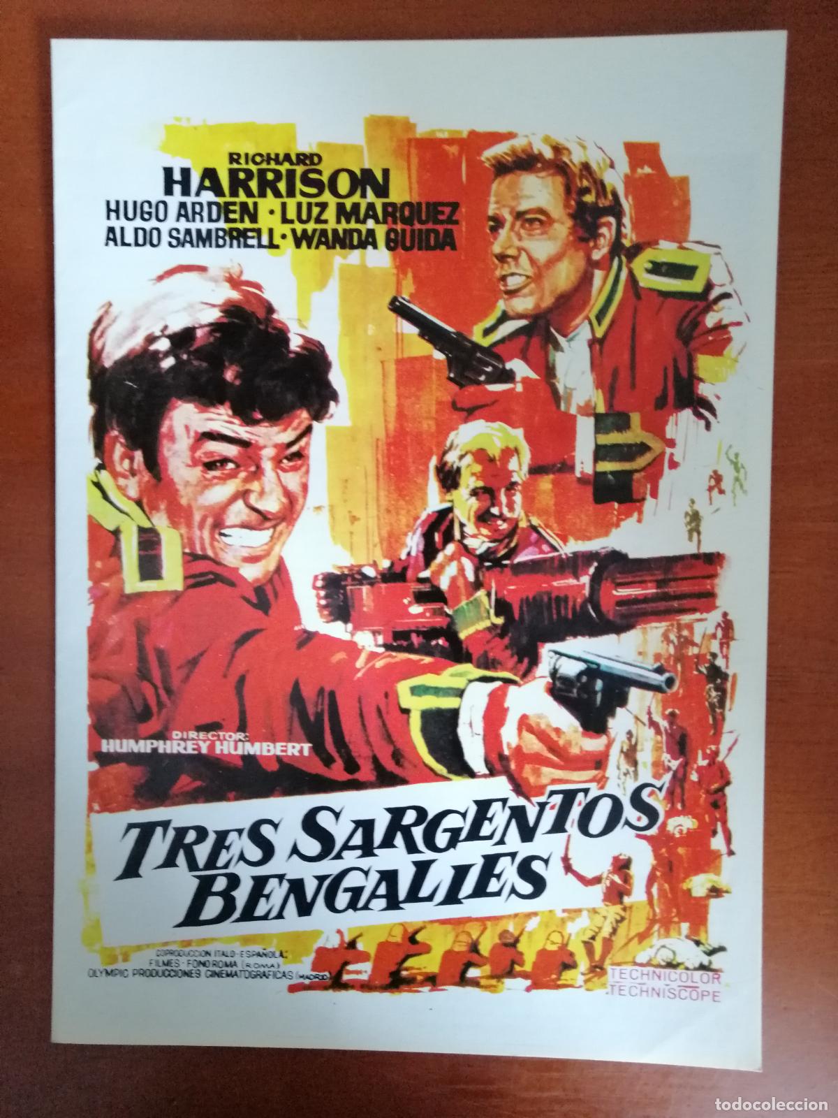 Cinema: G10802 TRES SARGENTOS BENGALIES-DOBLE