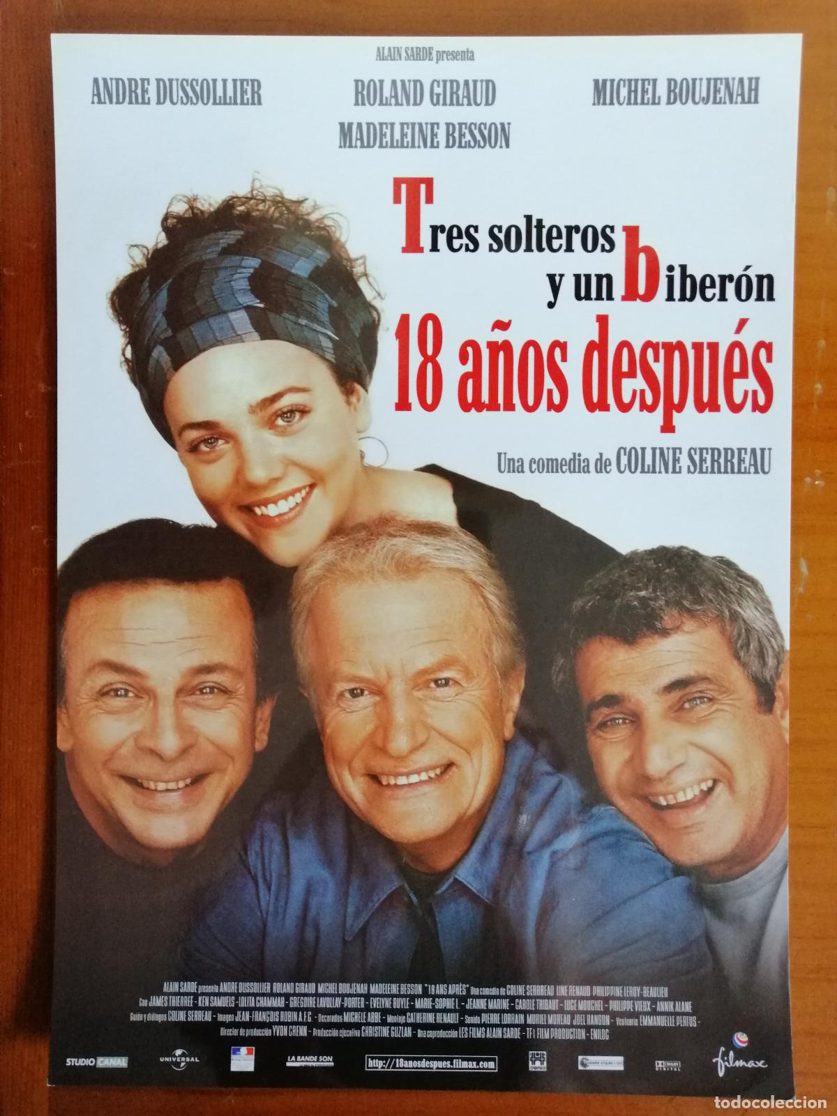 Cinema: G10803 TRES SOLTEROS Y UN BIBERON (18 A&Ntilde;OS DESPUES)-SENCILLO