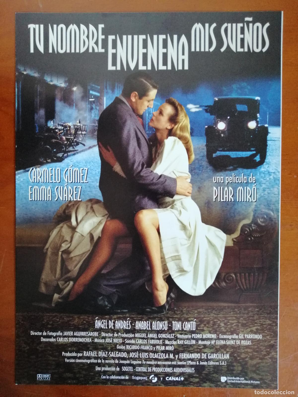 Cinema: G10840 TU NOMBRE ENVEVENA MIS SUE&Ntilde;OS-DOBLE