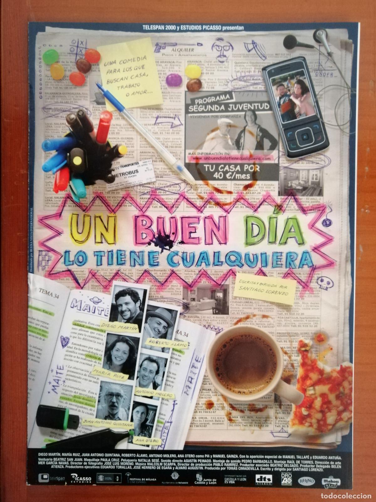 Cinema: G10901 UN BUEN DIA LO TIENE CUALQUIERA-DOBLE