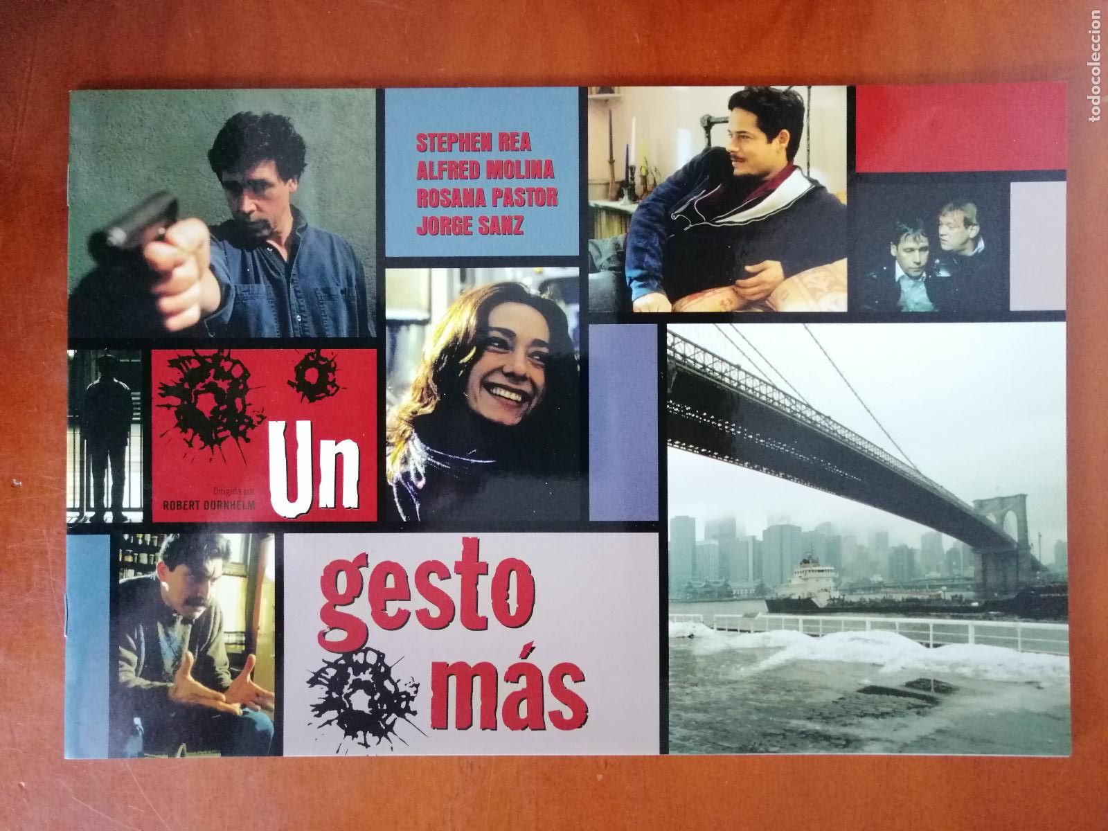 Cine: G10957 UN GESTO MAS-LIBRO 20 PAGINAS