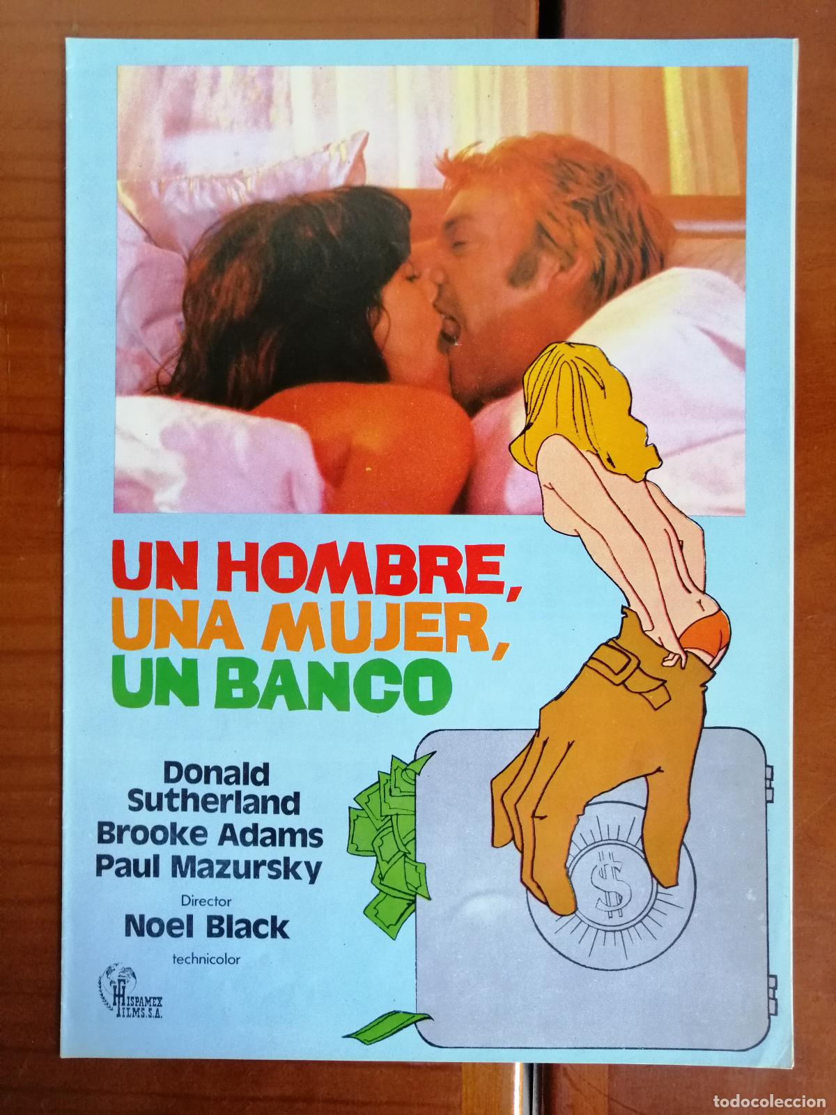 Cinema: G10978 UN HOMBRE, UNA MUJER, UN BANCO-DOBLE