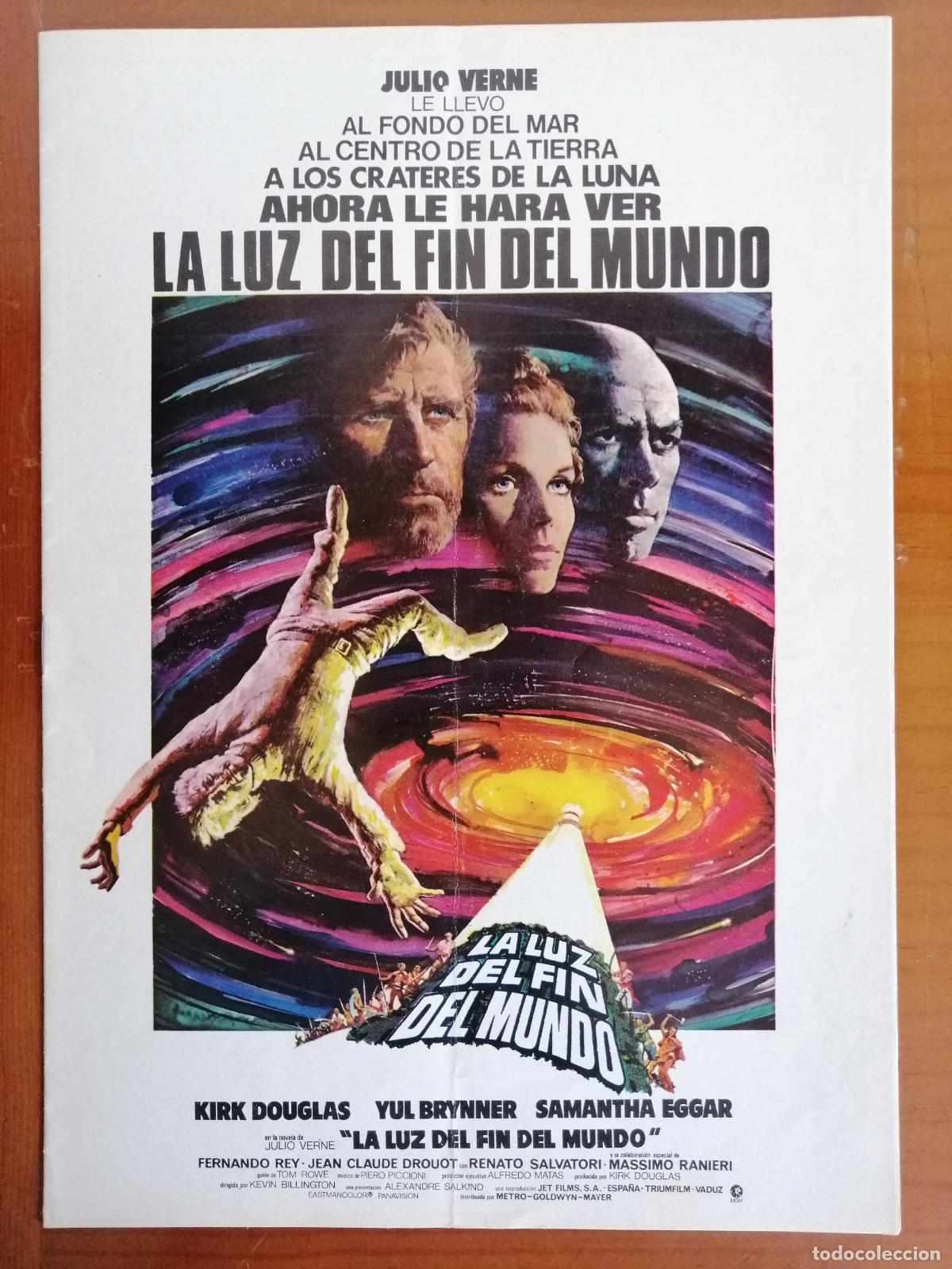 Cine: G6288 LA LUZ DEL FIN DEL MUNDO-LIBRO 8 PAGINAS