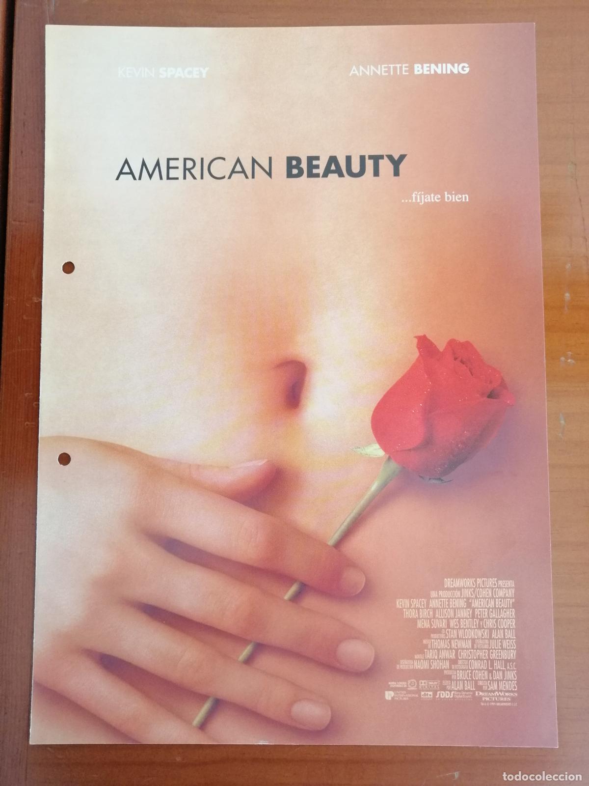 Cine: G475 AMERICAN BEAUTY-DOBLE