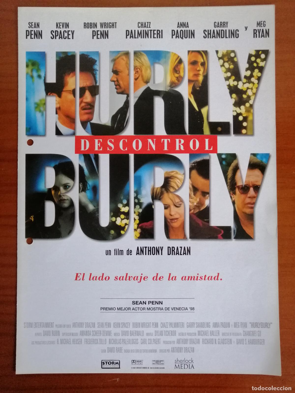 Cine: G5264 HURLY BURLY (DESCONTROL)-DOBLE