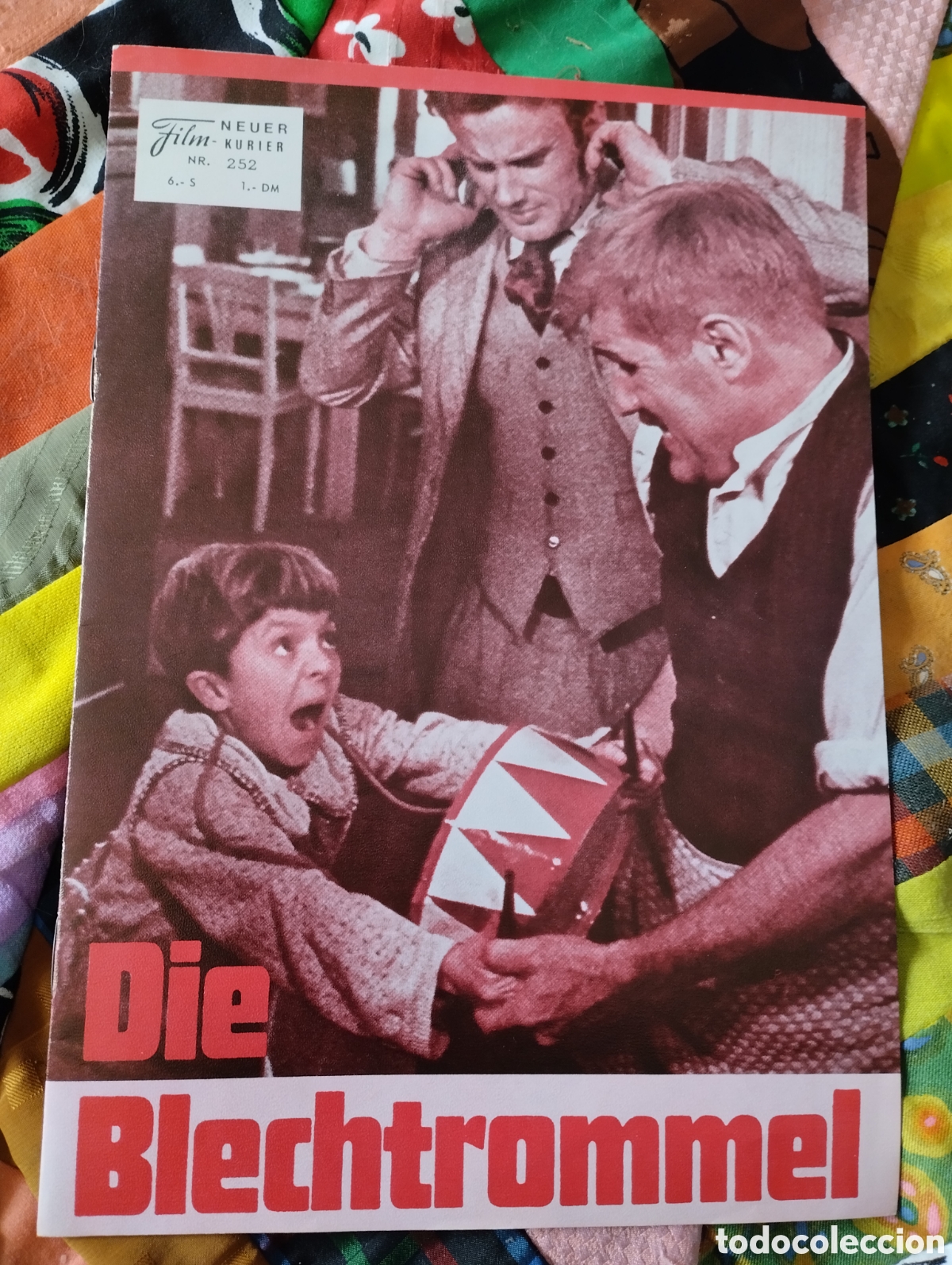 Cine: GUIA DE VARIAS P&Aacute;GINAS EN ALEMAN - EL TAMBOR DE HOJALATA 1979