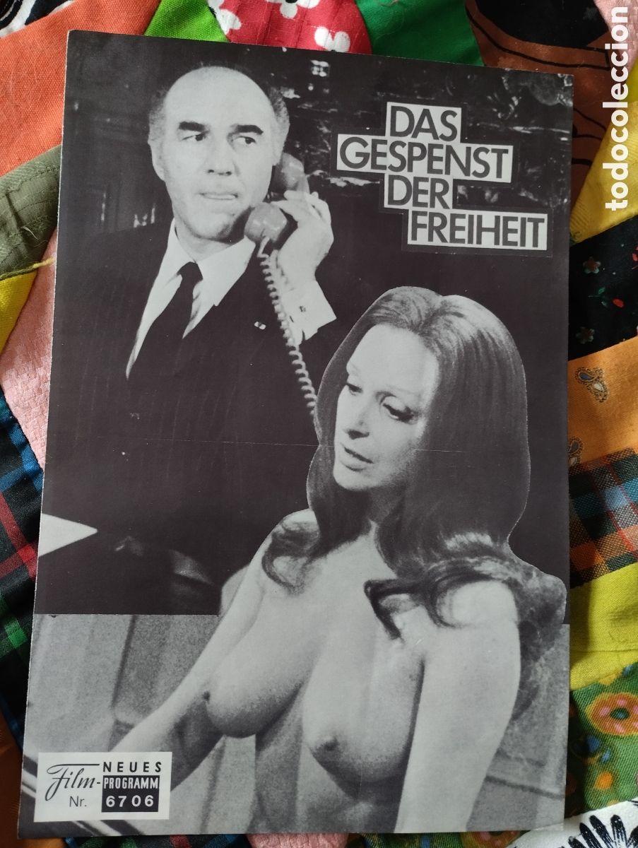Cine: GUIA DOBLE EN ALEMAN - EL FANTASMA DE LA LIBERTAD 1974