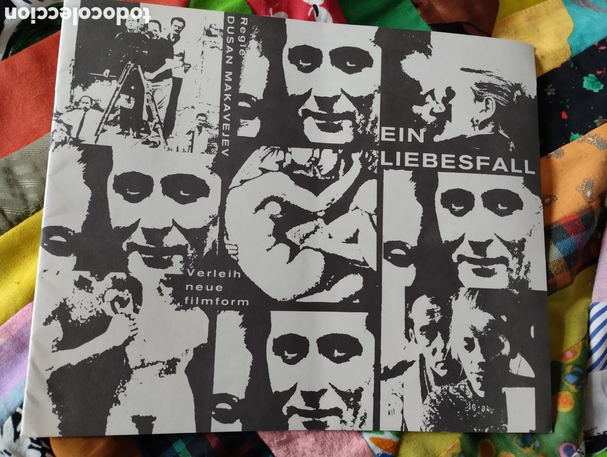 Cine: GUIA DE VARIAS P&Aacute;GINAS EN ALEMAN - EIN LIEBESFALL 1967