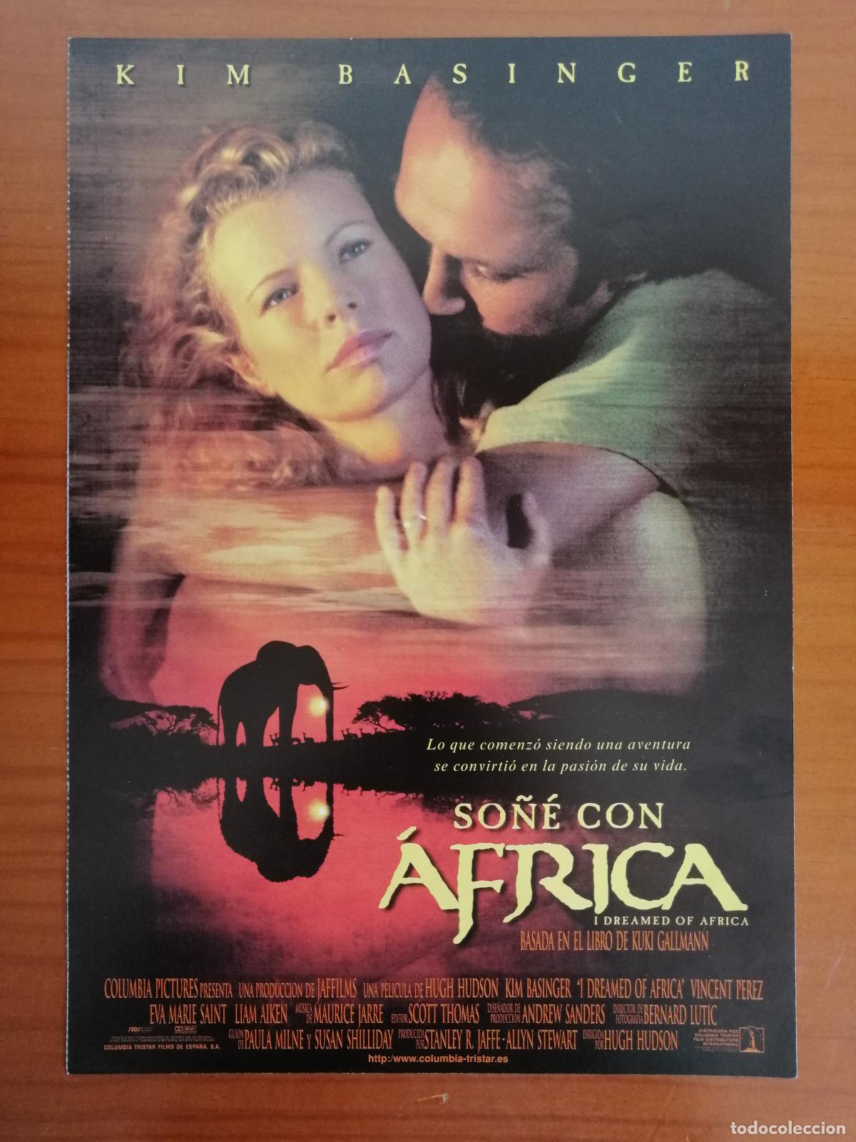 Cine: G10071 SO&Ntilde;E CON AFRICA (I DREAMED OF AFRICA)-SENCILLO