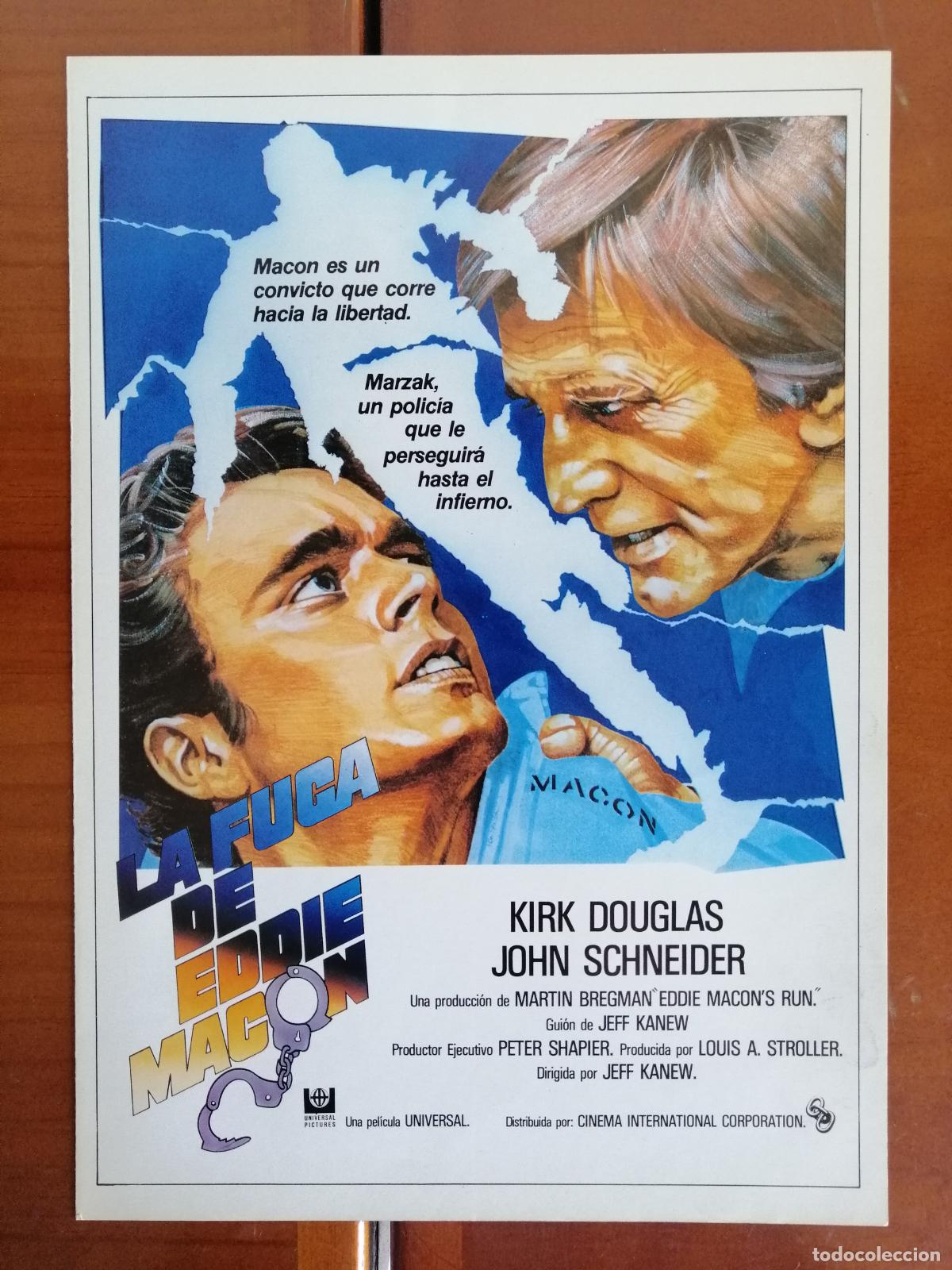 Cinema: G6054 LA FUGA DE EDDIE MACON-DOBLE