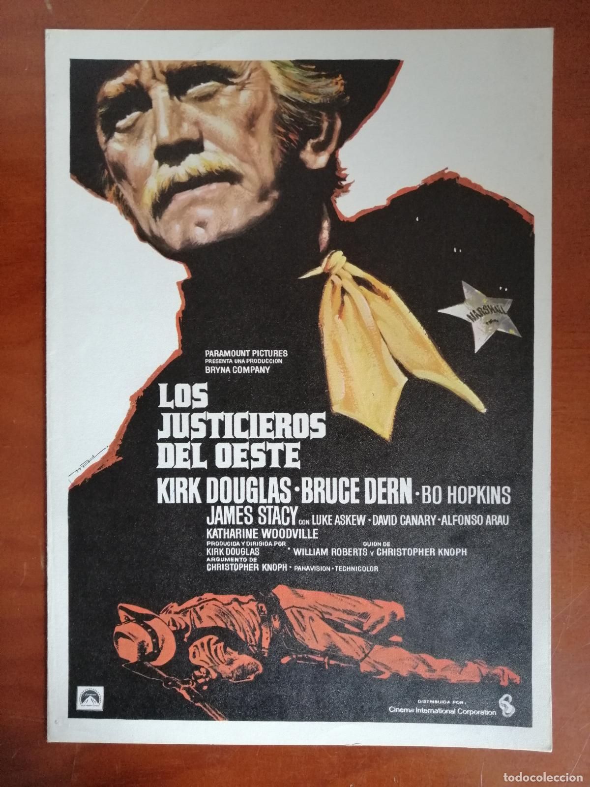 Cine: G7536 LOS JUSTICIEROS DEL OESTE-DOBLE