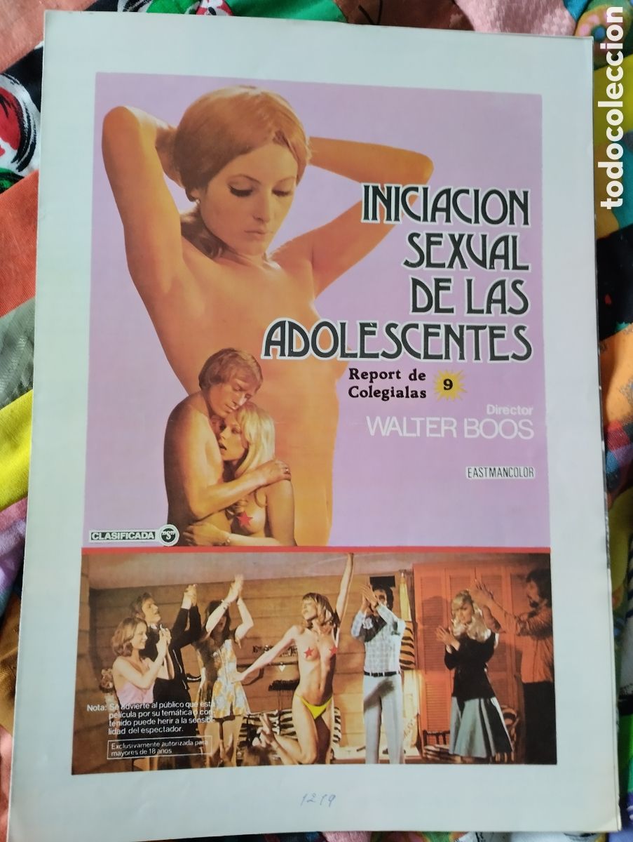 Cine: GUIA DOBLE - INICIACION SEXUAL DE LAS ADOLESCENTES