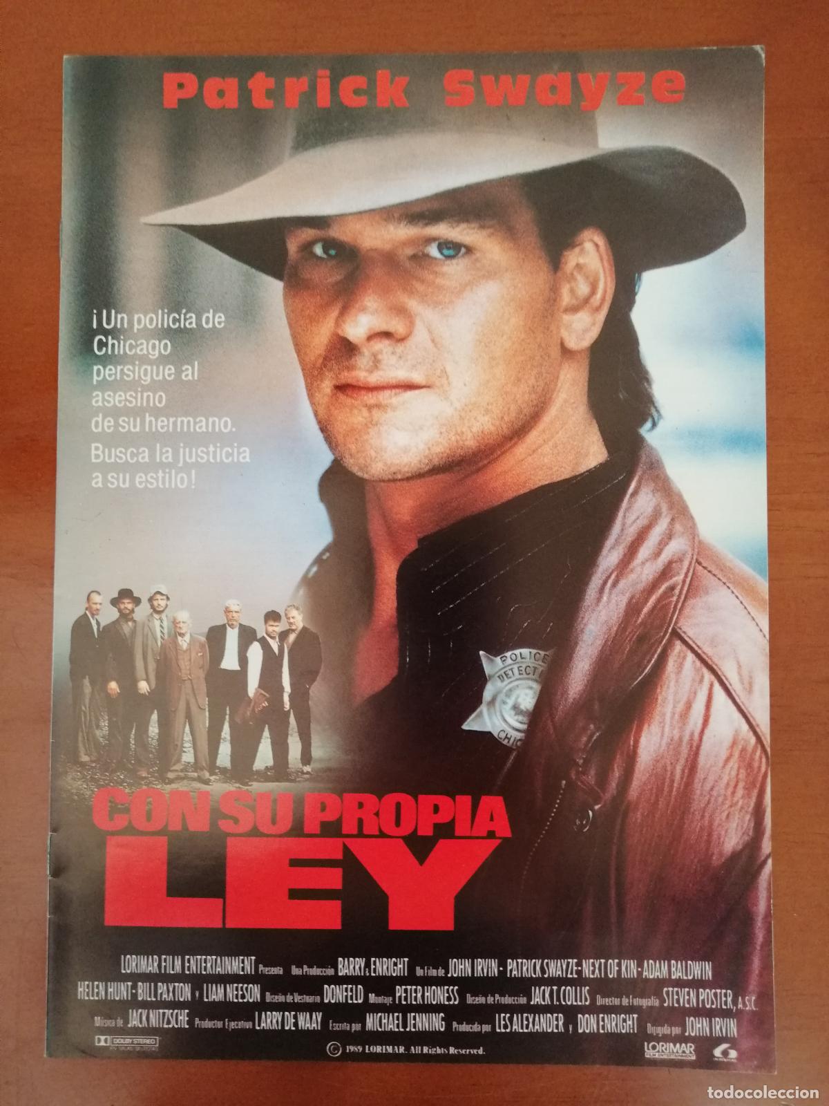 Cine: G1758 CON SU PROPIA LEY-LIBRO 8 PAGINAS