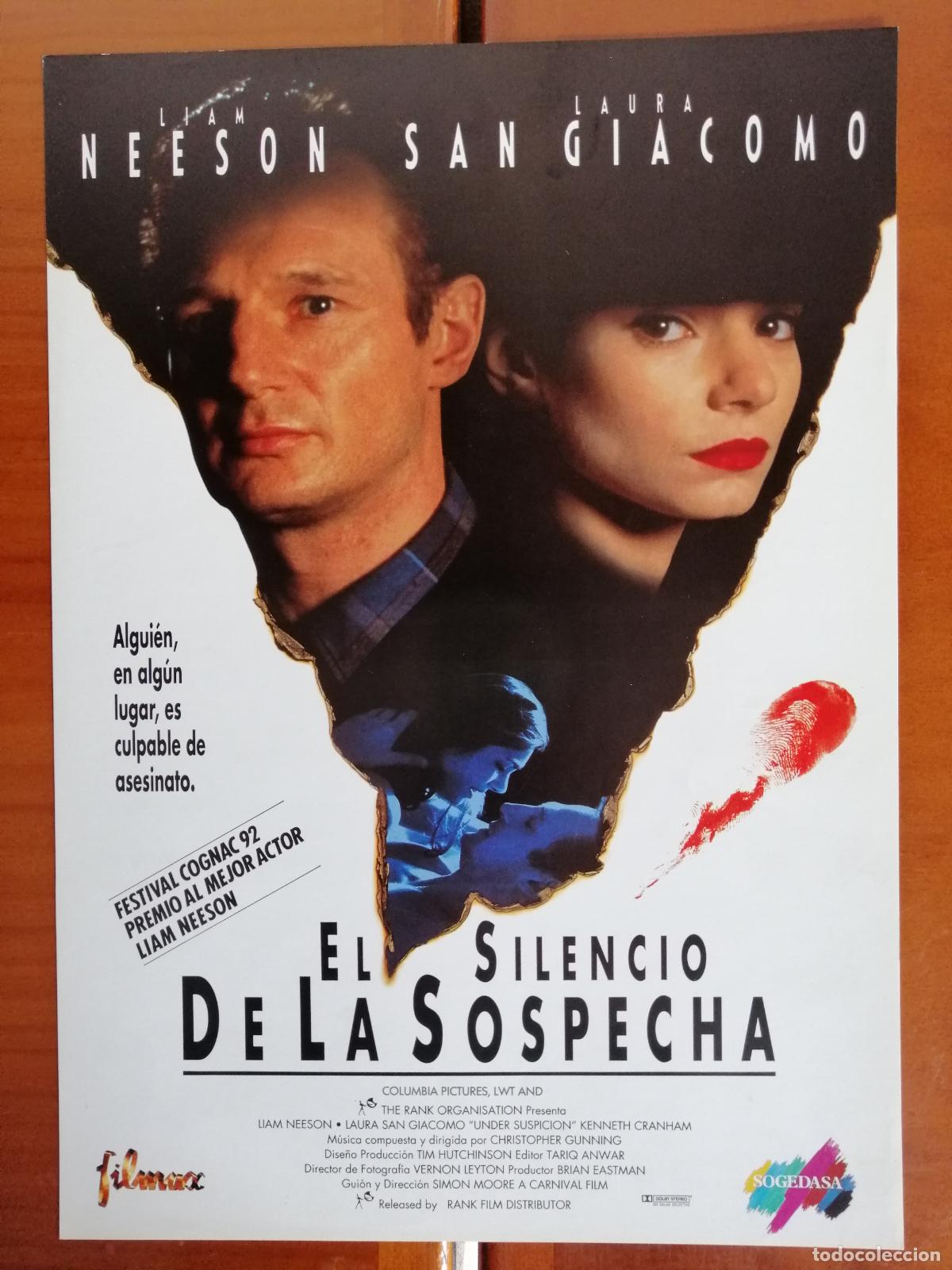 Cine: G3880 EL SILENCIO DE LA SOSPECHA-SENCILLO