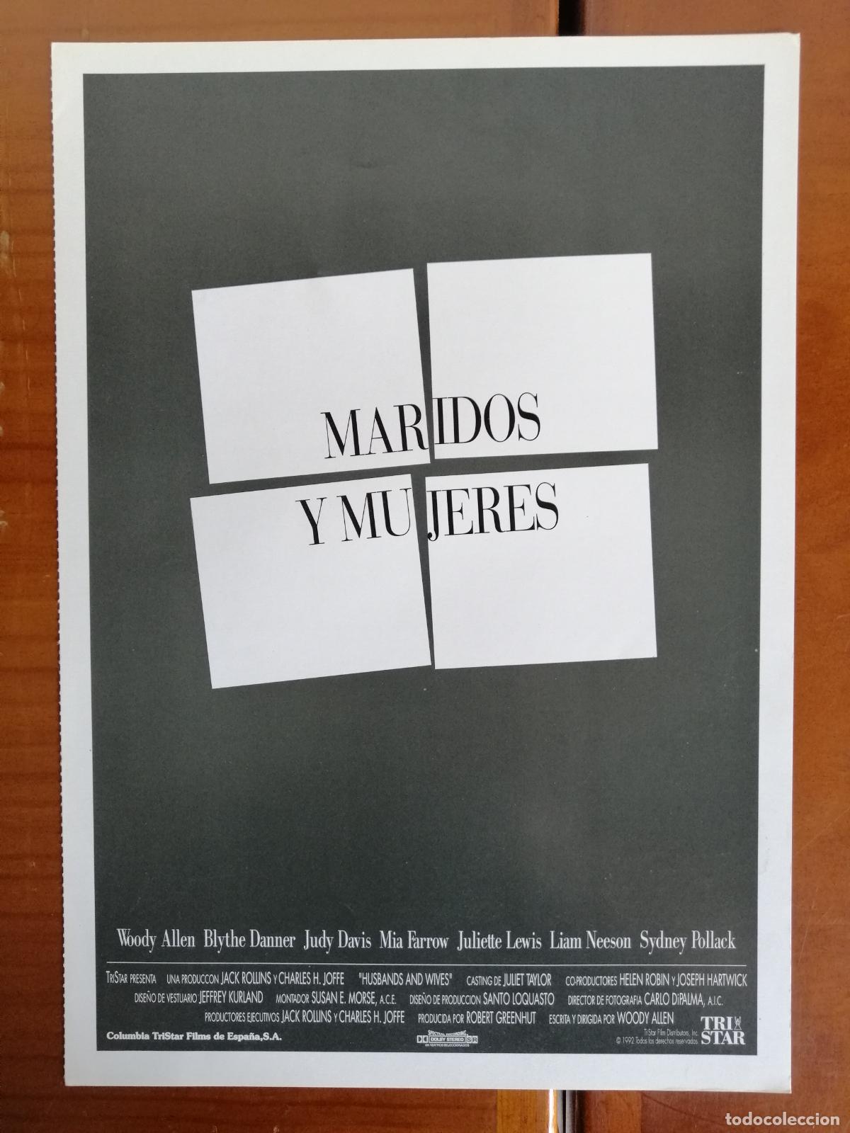Cine: G7894 MARIDOS Y MUJERES-SENCILLO