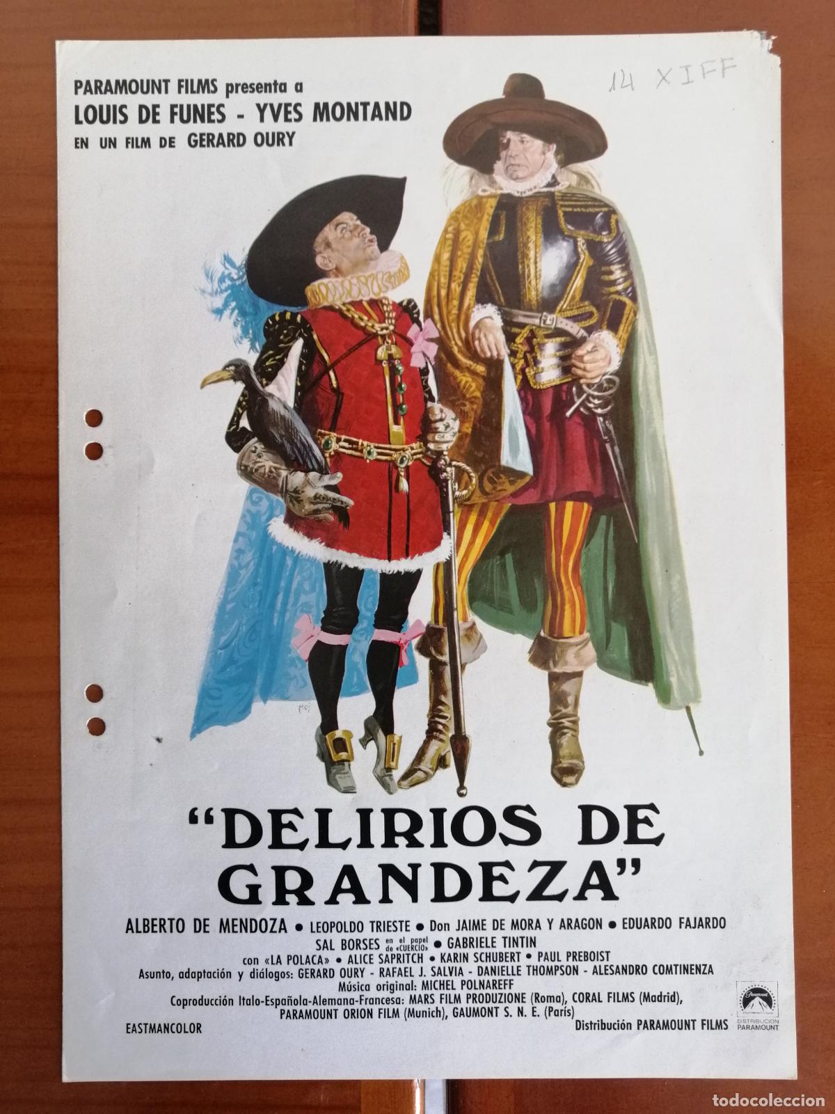 Cine: G2195 DELIRIOS DE GRANDEZA-SENCILLO