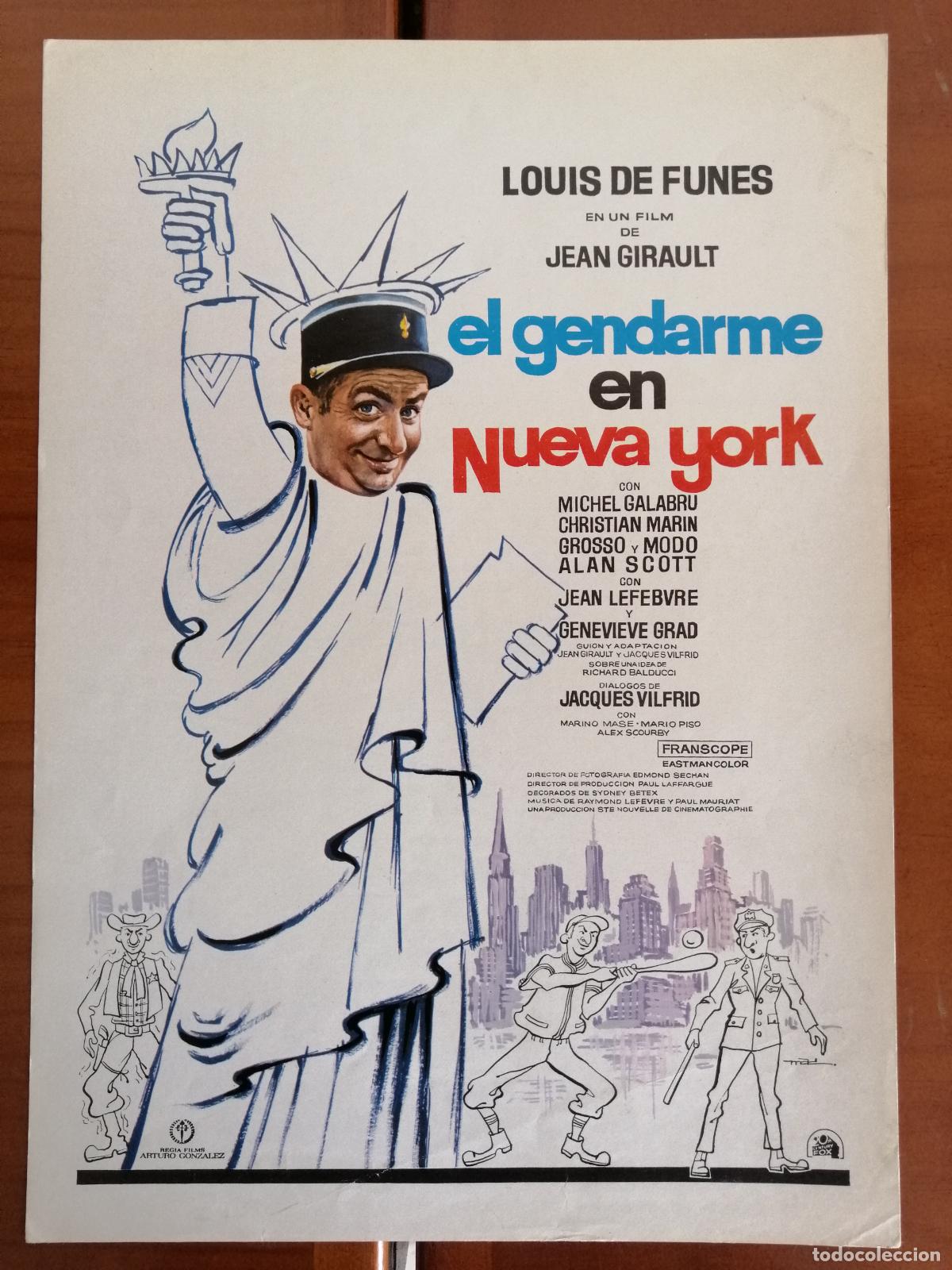 Cine: G3123 EL GENDARME EN NUEVA YORK-SENCILLO