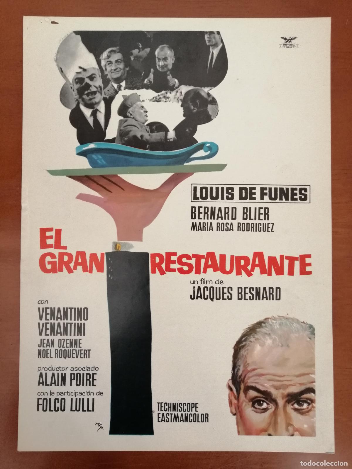 Cine: G3164 EL GRAN RESTAURANTE-SENCILLO