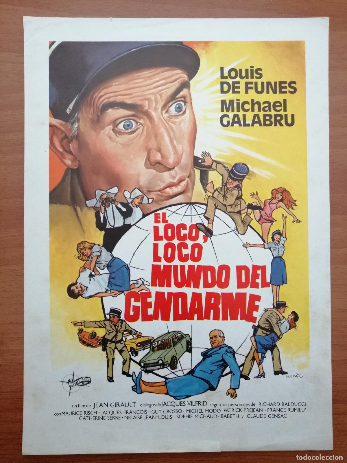 Cine: G3417 EL LOCO, LOCO MUNDO DEL GENDARME-SENCILLO
