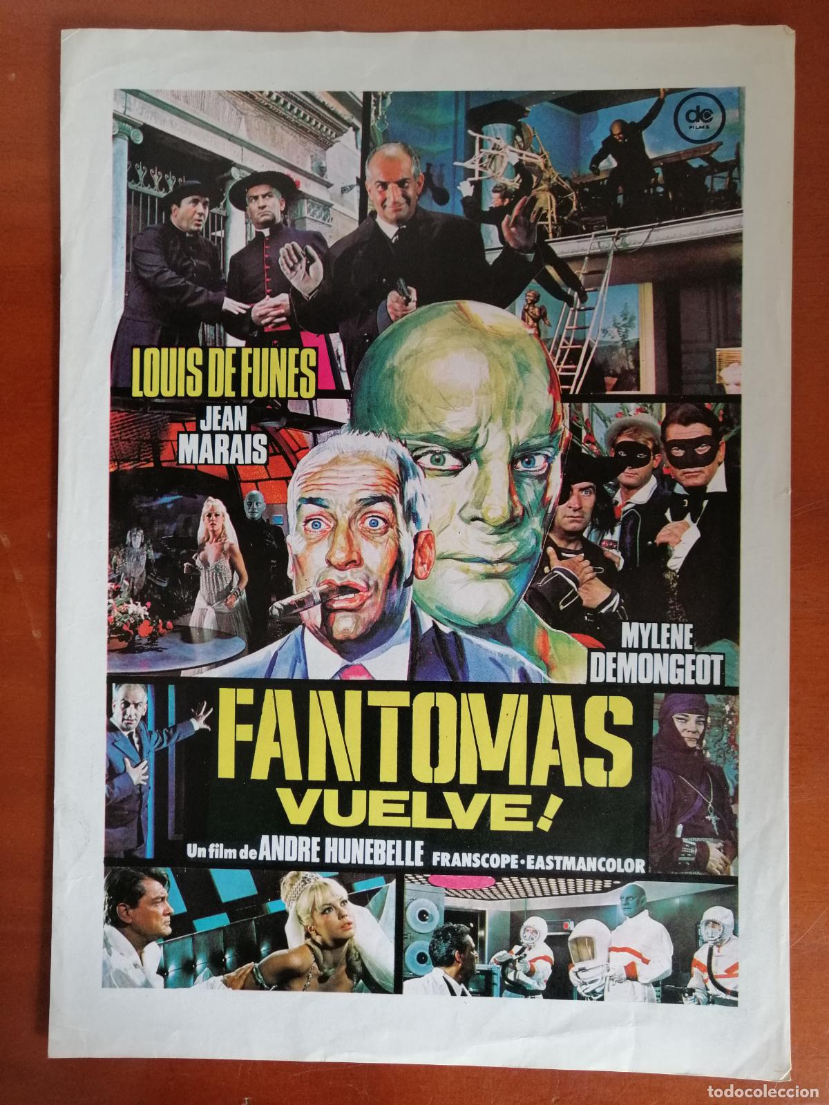 Cine: G4586 FANTOMAS VUELVE-SENCILLO