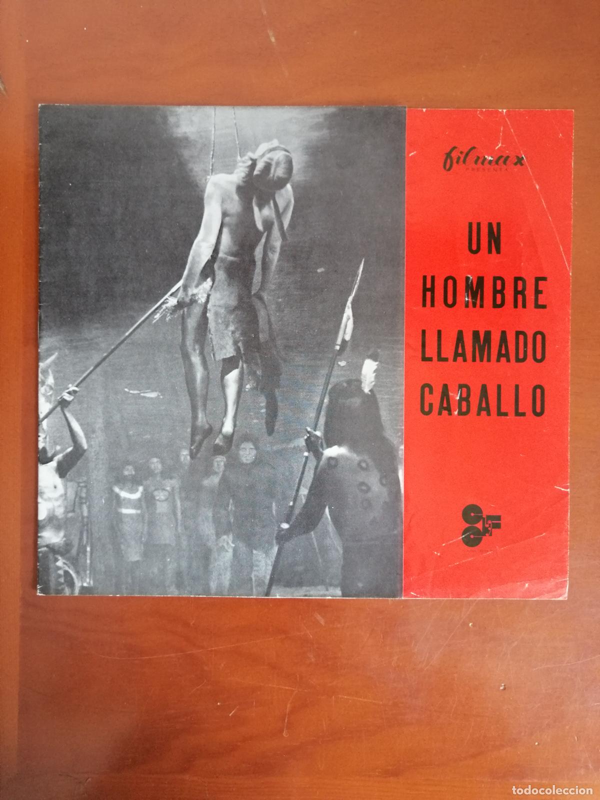Cine: G10968 UN HOMBRE LLAMADO CABALLO-LIBRO 12 PAGINAS