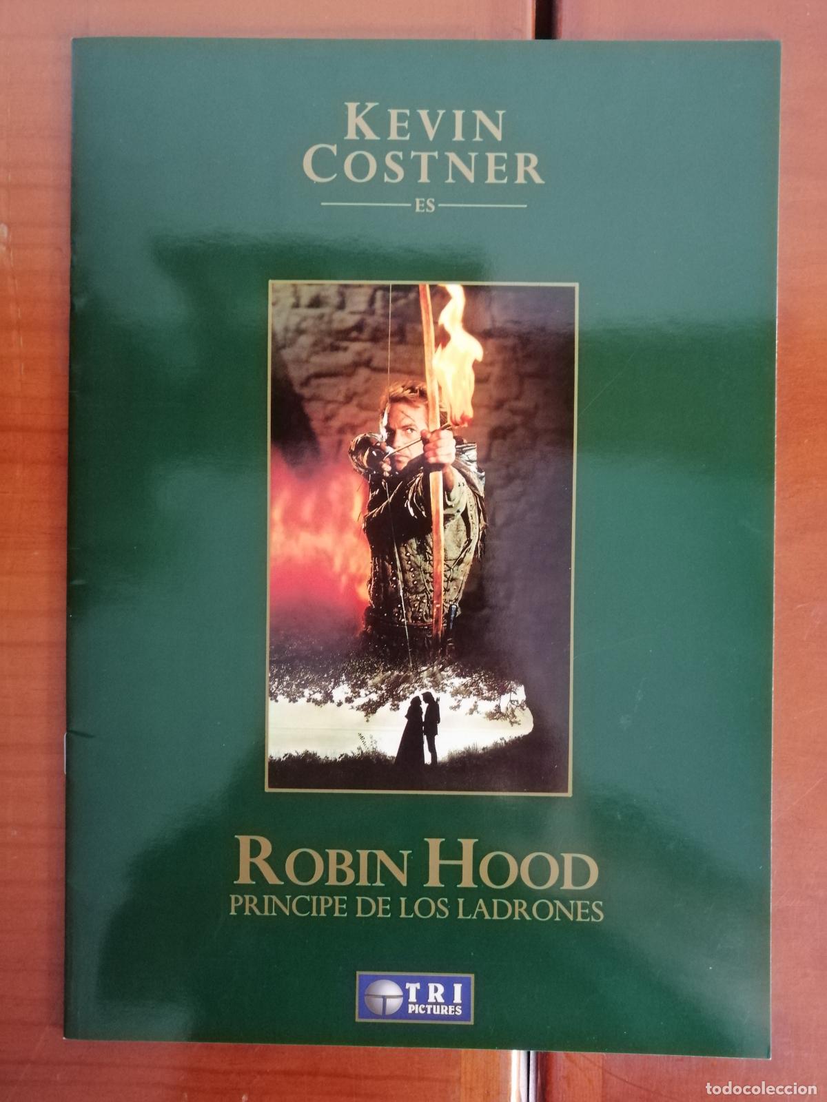 Cine: G9530 ROBIN HOOD PRINCIPE DE LOS LADRONES-LIBRO 16 PAGINAS