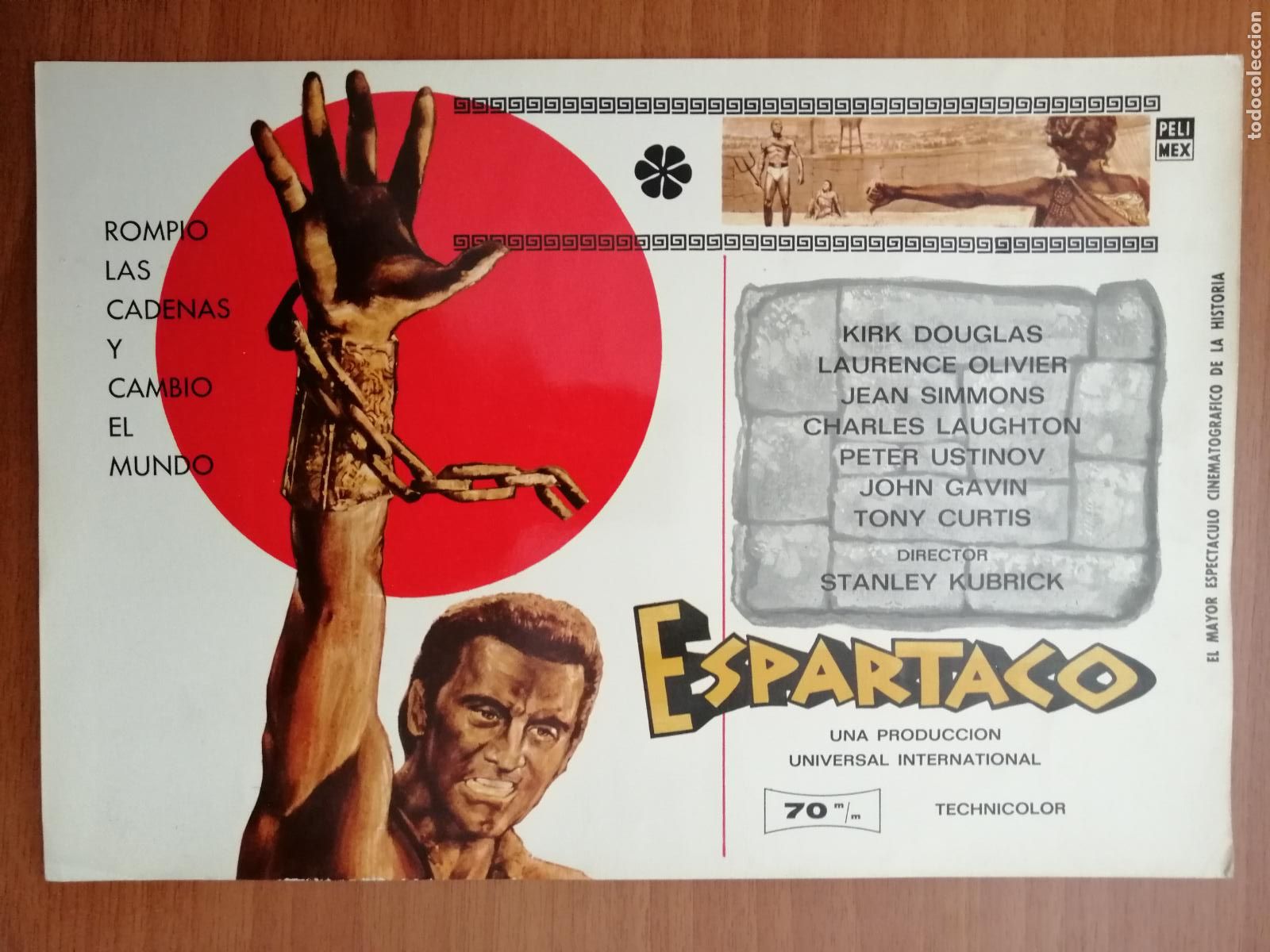 Cine: G4412 ESPARTACO-SENCILLO