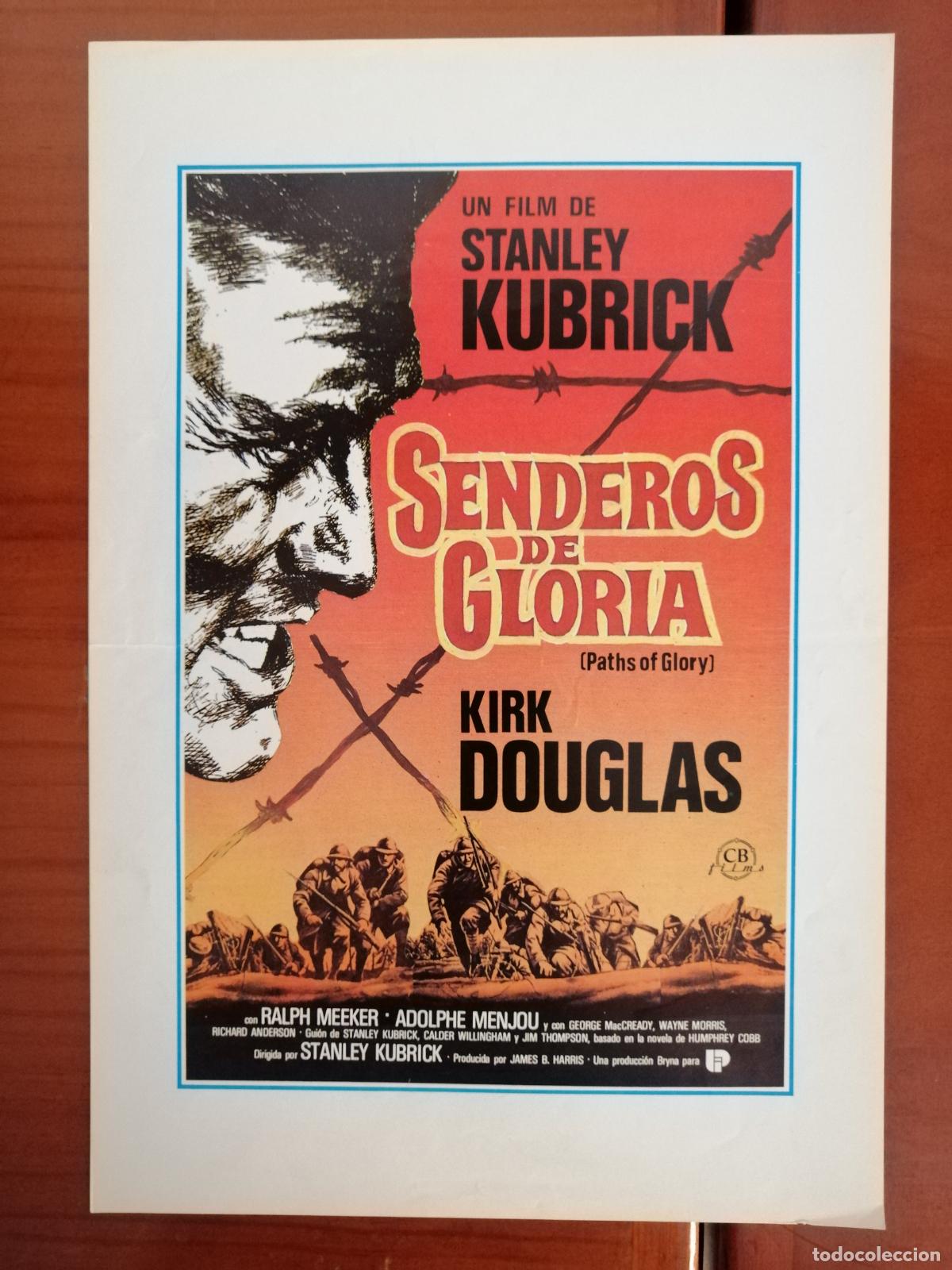 Cine: G9783 SENDEROS DE GLORIA (PARTHS OF GLORY)-SENCILLO