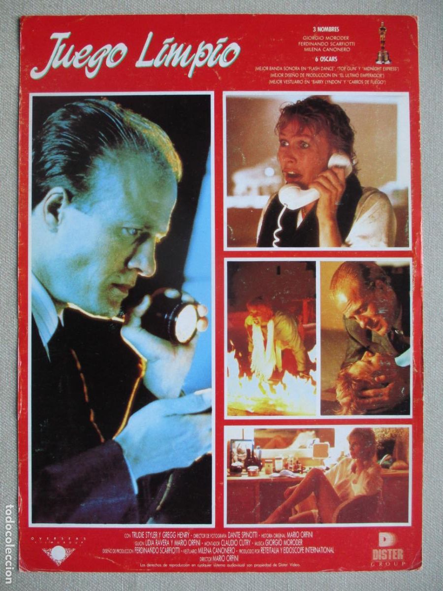 Cine: JUEGO LIMPIO. GUIA ORIGINAL ESTRENO. PEDIDO MINIMO EN GUIAS 10 EUROS.