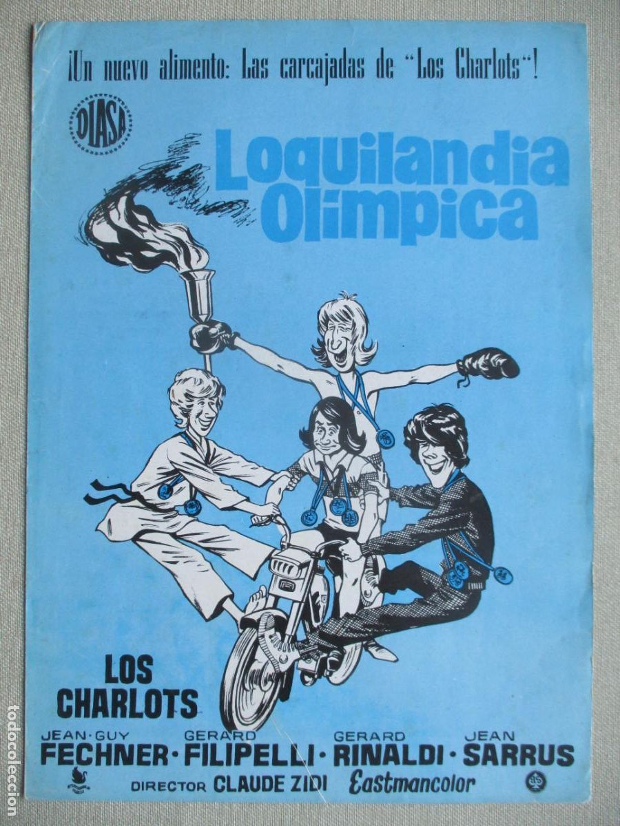 Cine: LOQUILANDIA OLIMPICA. GUIA ORIGINAL ESTRENO. PEDIDO MINIMO EN GUIAS 10 EUROS.