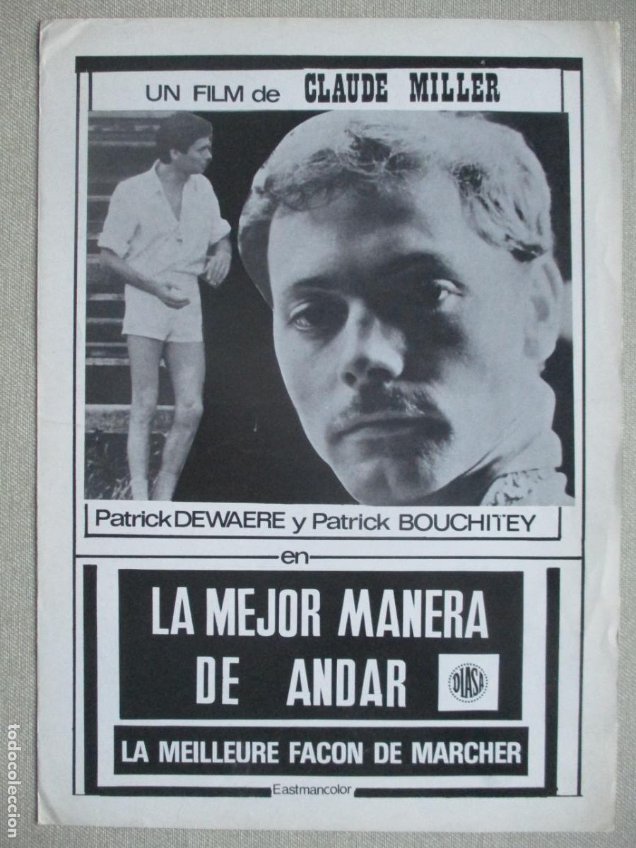 Cine: LA MEJOR MANERA DE ANDAR. GUIA ORIGINAL ESTRENO. PEDIDO MINIMO EN GUIAS 10 EUROS.