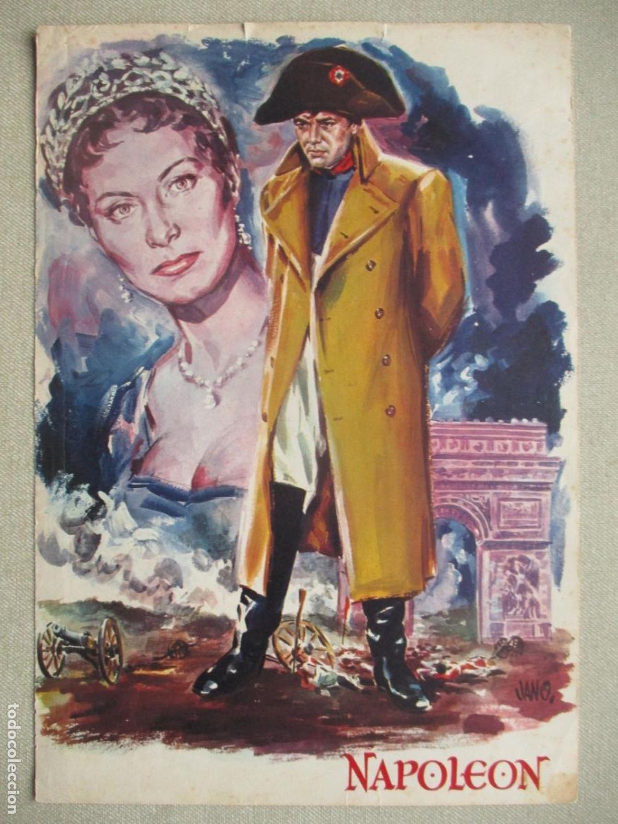 Cine: NAPOLEON. GUIA ORIGINAL ESTRENO. PEDIDO MINIMO EN GUIAS 10 EUROS.