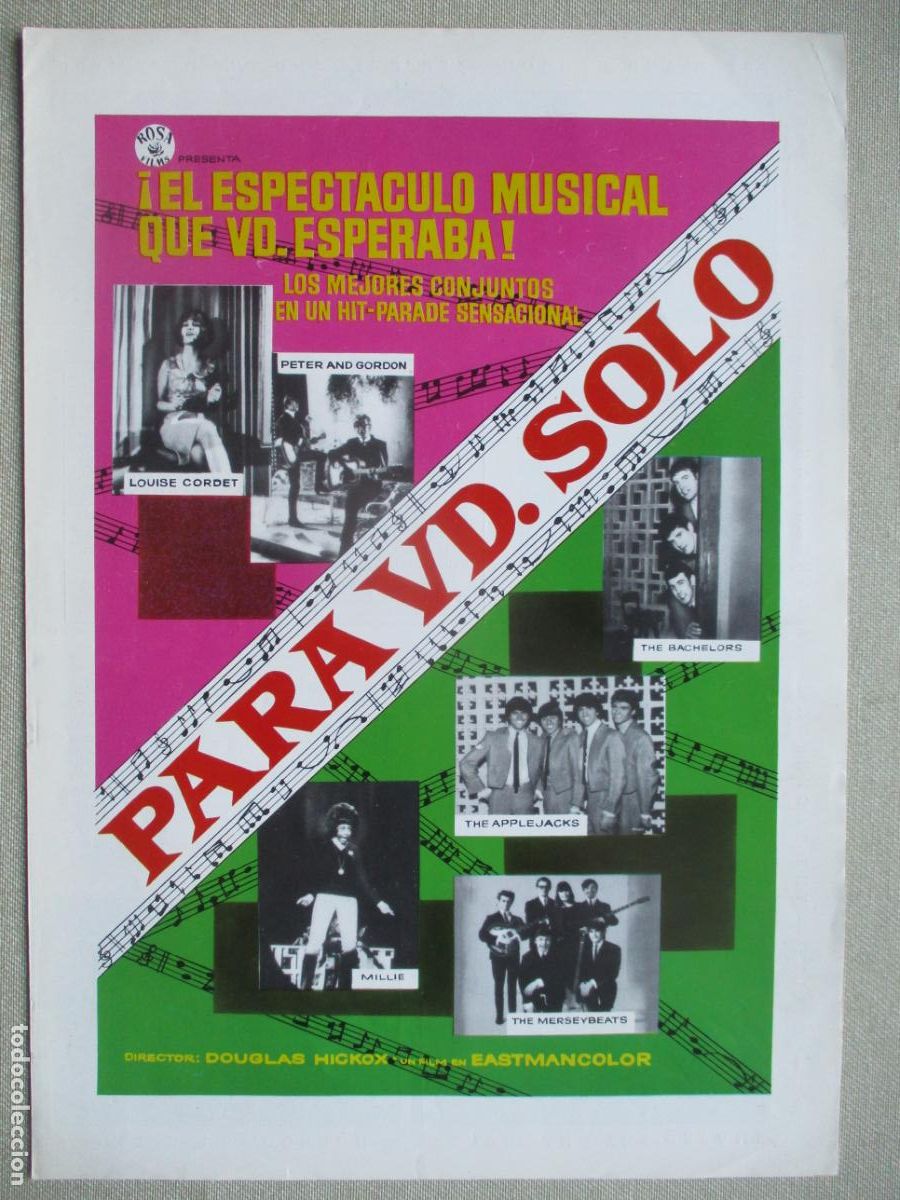 Cine: PARA VD. SOLO. GUIA ORIGINAL ESTRENO. PEDIDO MINIMO EN GUIAS 10 EUROS.