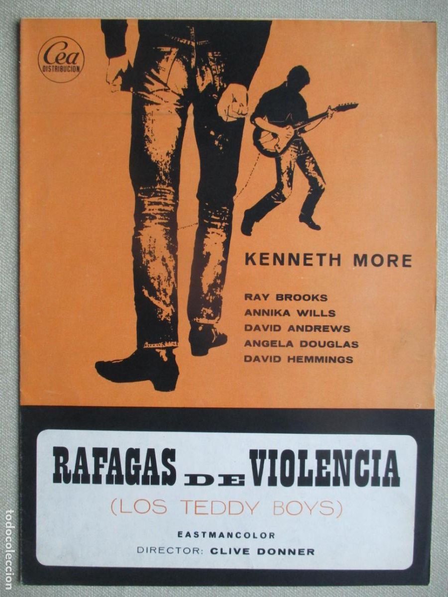 Cine: RAFAGAS DE VIOLENCIA. GUIA ORIGINAL ESTRENO. PEDIDO MINIMO EN GUIAS 10 EUROS.